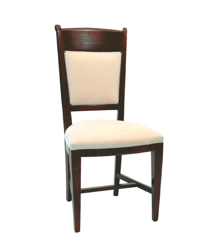 RADDA 4505 High-back wooden chair By Tiferno Mobili