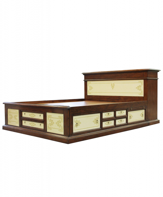 Double sided double bed
